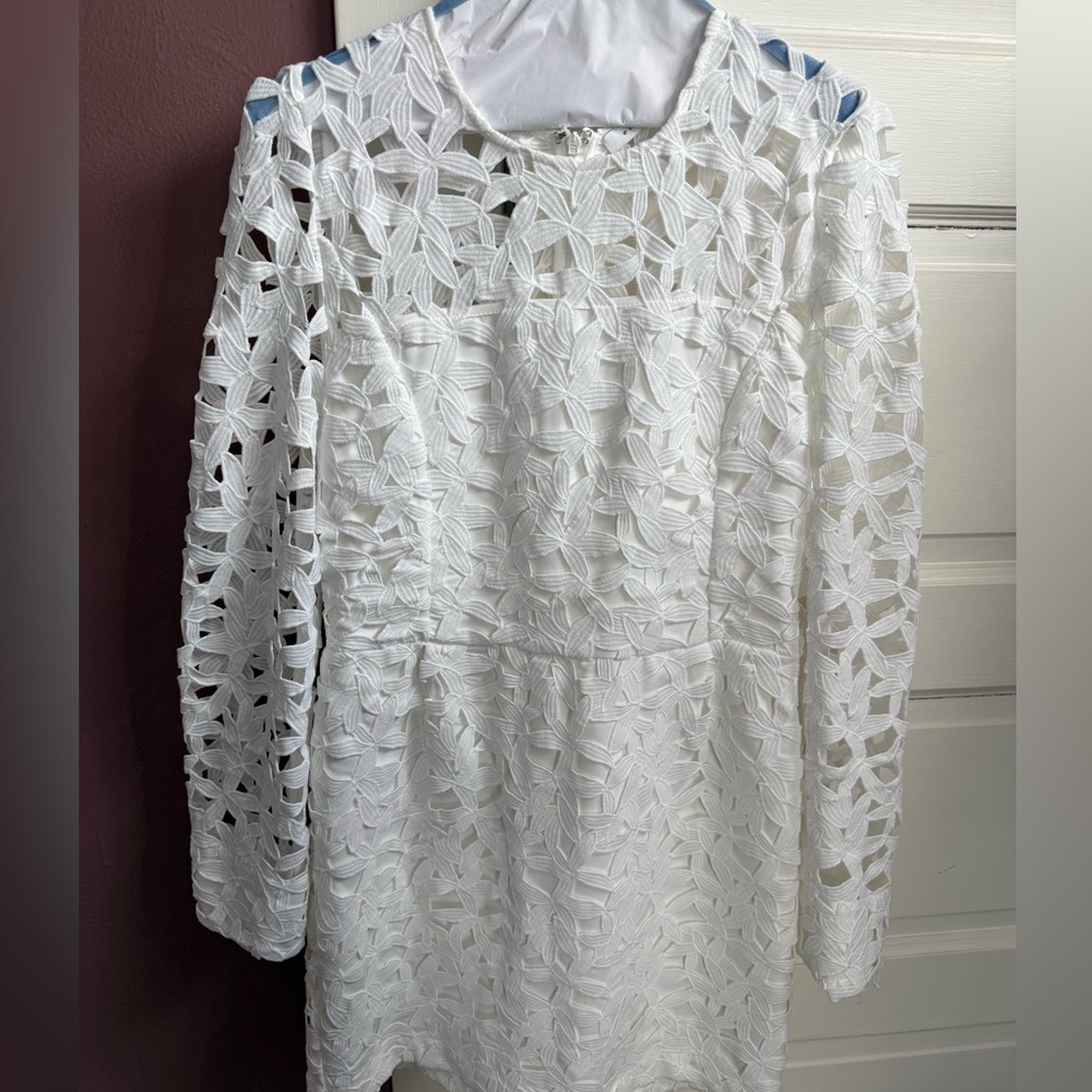 Endless Rose White Lace Dress